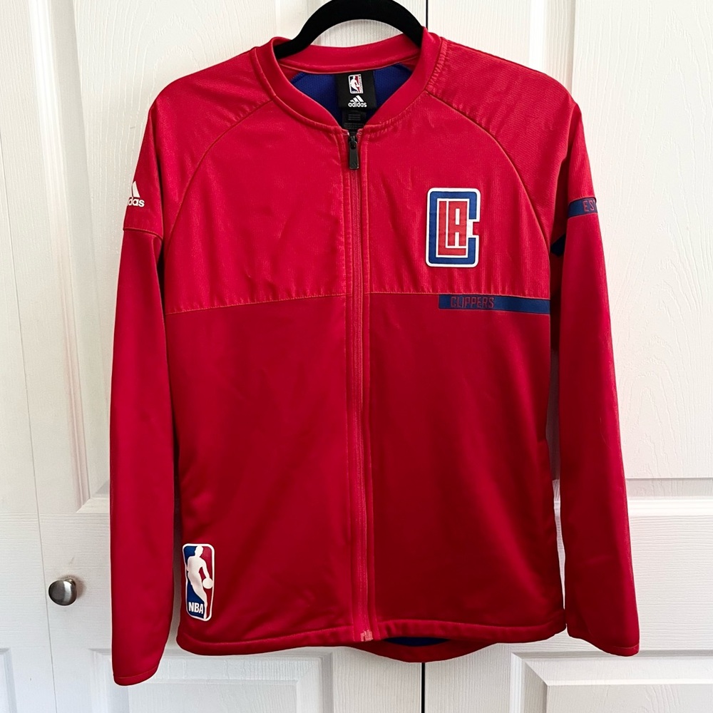 Adidas Red Clippers Full-Zip Jacket